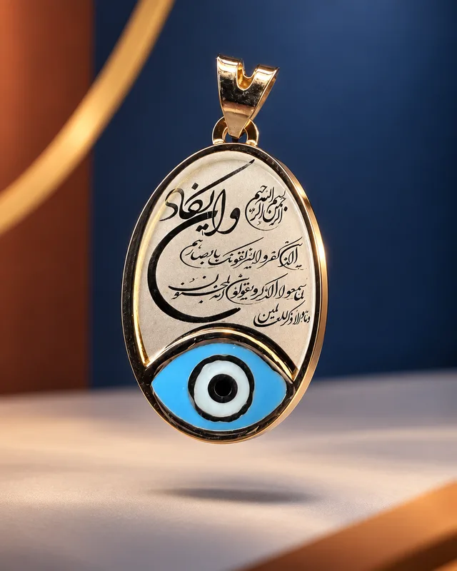 پلاک وان یکاد و چهار قل