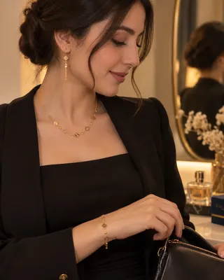 گالری طلا و جواهر دیدار - استایل آماده شدن برای مهمانی