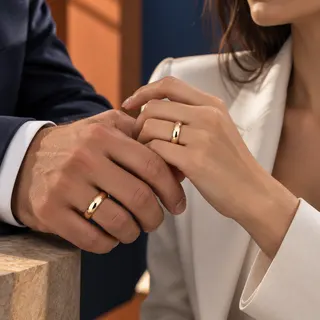 گالری طلا و جواهر دیدار - استایل کت سفید اورسایز